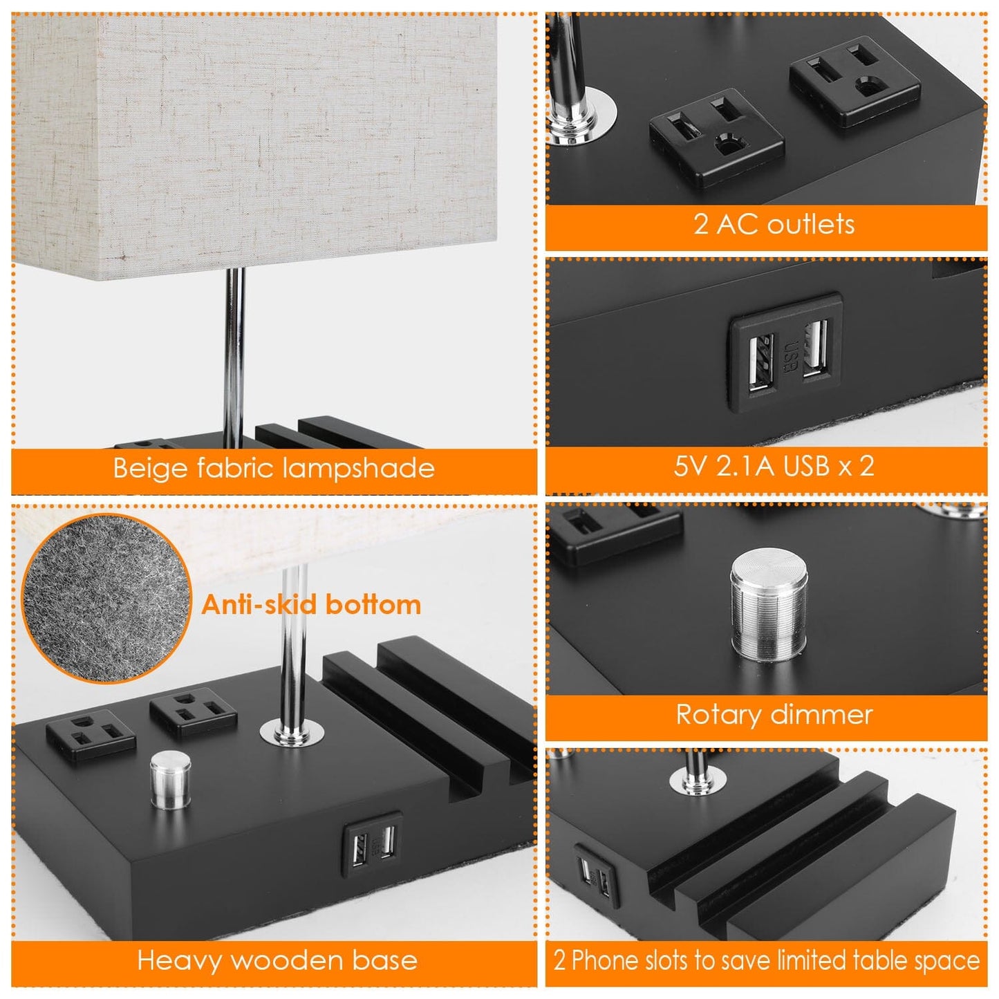 Skorter | Fully Dimmable Table Lamp