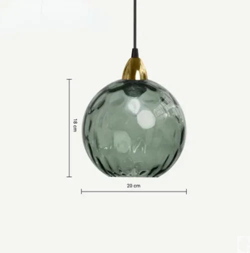 Skorter | Glass Ball Pendant Lamp - LumiSphere