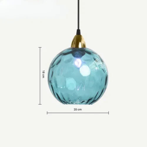 Skorter | Glass Ball Pendant Lamp - LumiSphere
