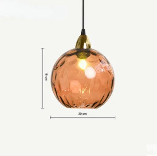 Skorter | Glass Ball Pendant Lamp - LumiSphere