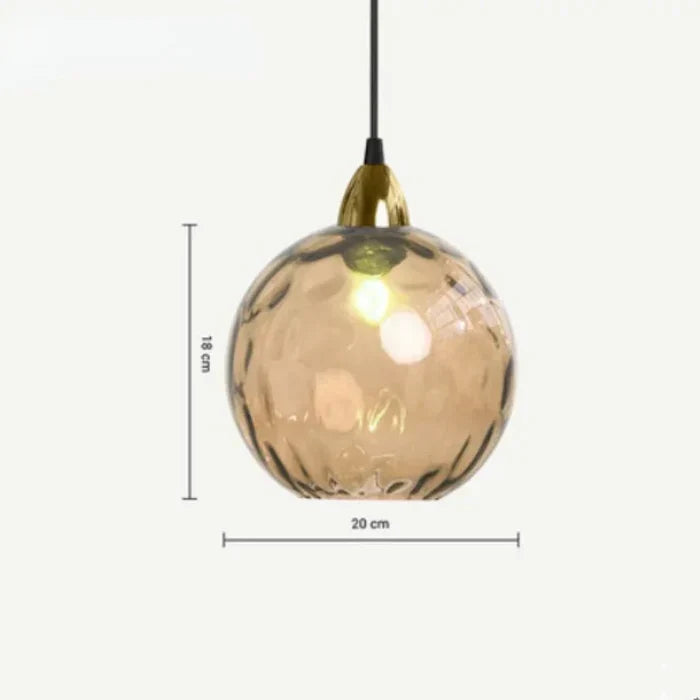 Skorter | Glass Ball Pendant Lamp - LumiSphere