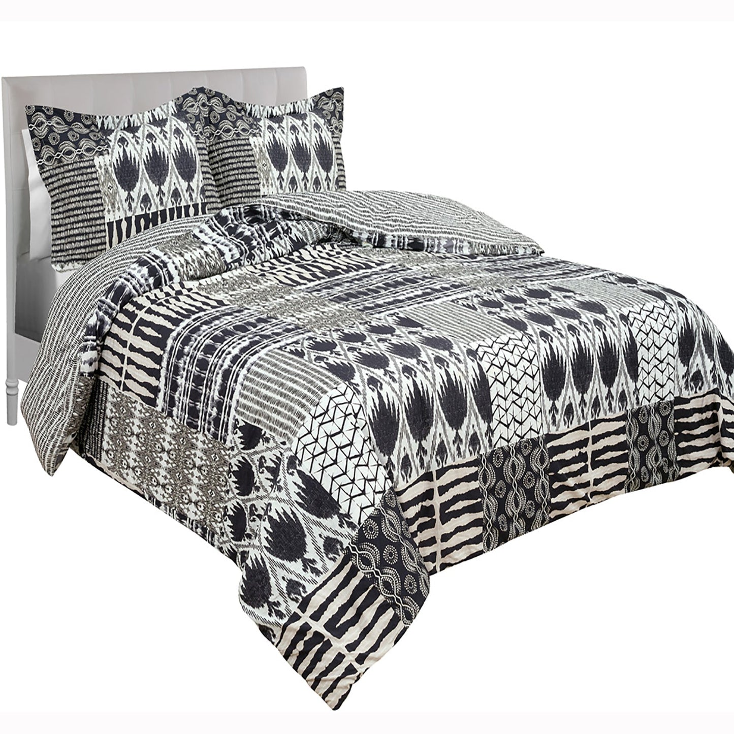 Skorter | 3-Piece: Global Ultra-Soft Capetown Duvet Set