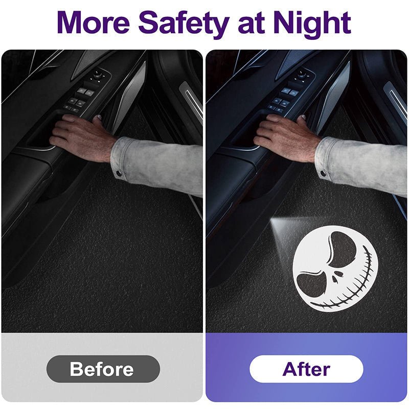 Skorter | GLOWDOOR – Wireless LED Car Door Projector Light with Custom Logo Display