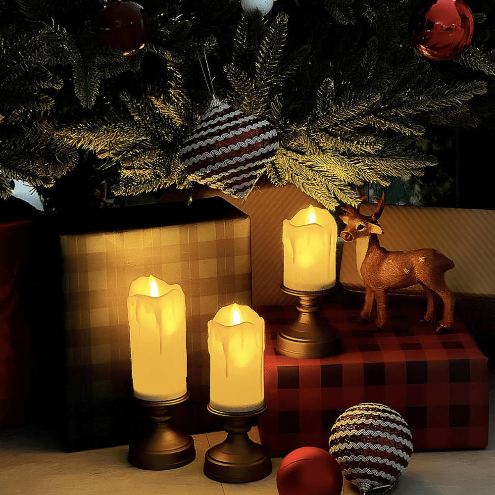 Skorter | GlowFlicker – LED Candles with Flickering Light Effect