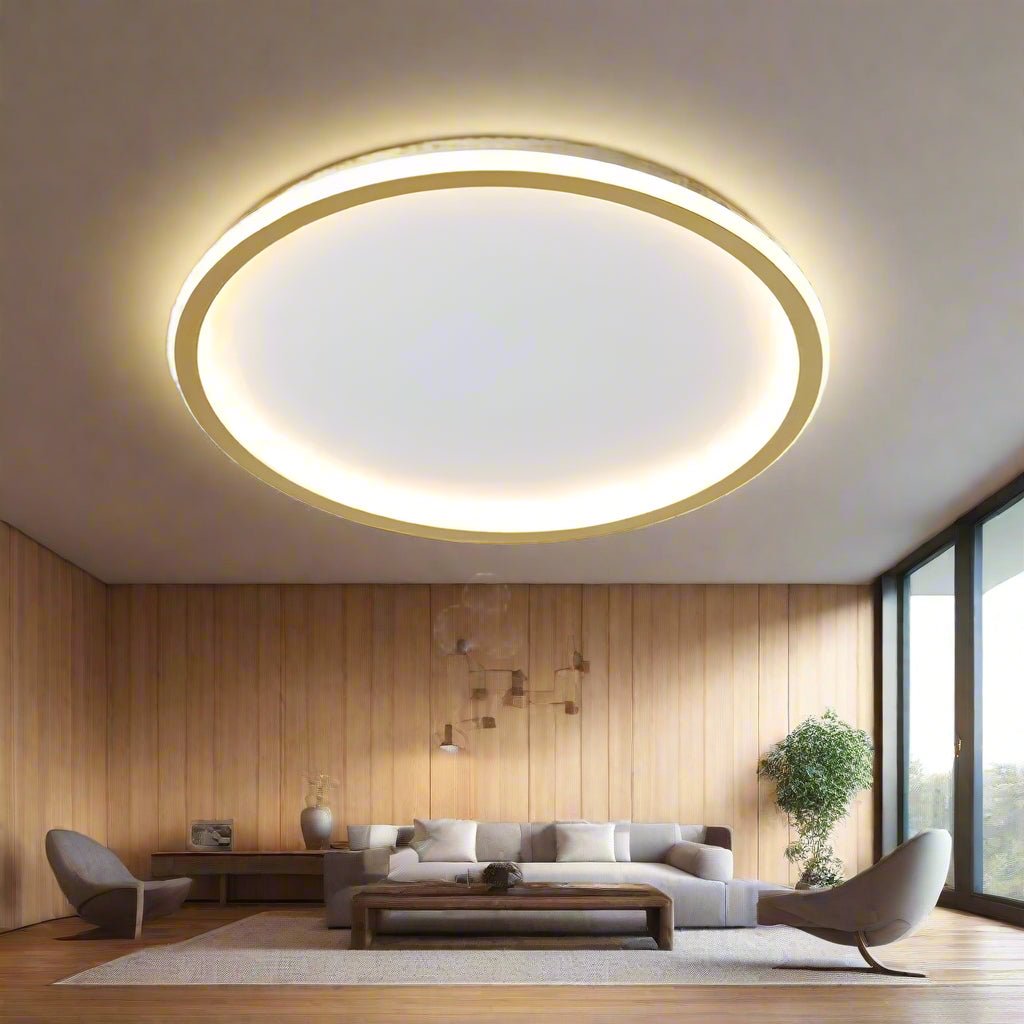 Skorter | GLOWLITH – Scandinavian LED Ceiling Lamp for Modern, Glare-Free Lighting