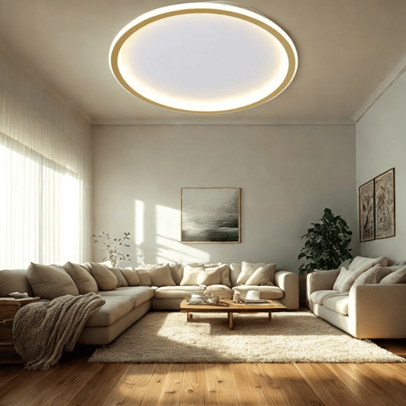 Skorter | GLOWLITH – Scandinavian LED Ceiling Lamp for Modern, Glare-Free Lighting