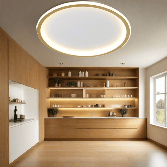 Skorter | GLOWLITH – Scandinavian LED Ceiling Lamp for Modern, Glare-Free Lighting
