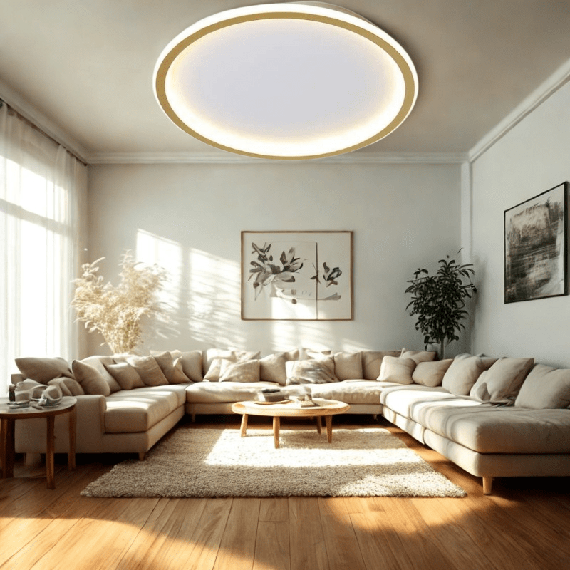 Skorter | GLOWLITH – Scandinavian LED Ceiling Lamp for Modern, Glare-Free Lighting