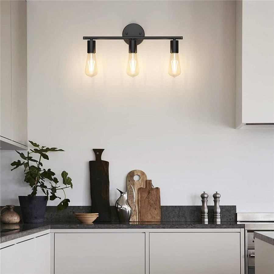 Skorter | IndustrialGlow - Modern 3-armed wall lamp in industrial style LED lighting