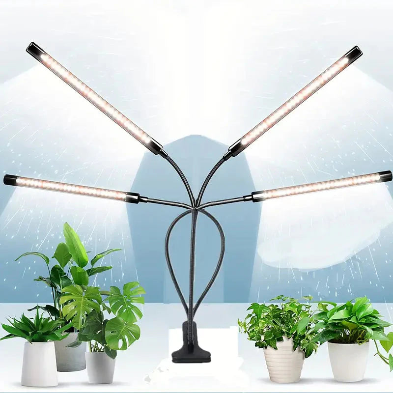 Skorter | Growth Light for Seed Starting Automatic ON & OFF Full Spectrum LED Plant Light with Timer