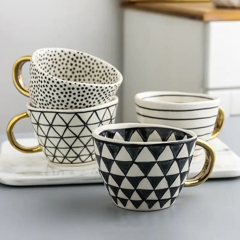 Hand Painted Ceramic Mugs - SKØRTER