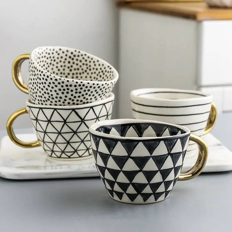 Hand Painted Ceramic Mugs - SKØRTER