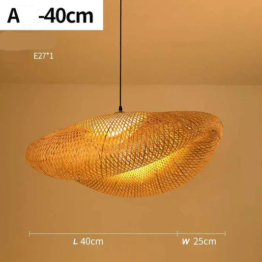 Skorter | Handmade Rattan Pendant Lamp - RayaLicht