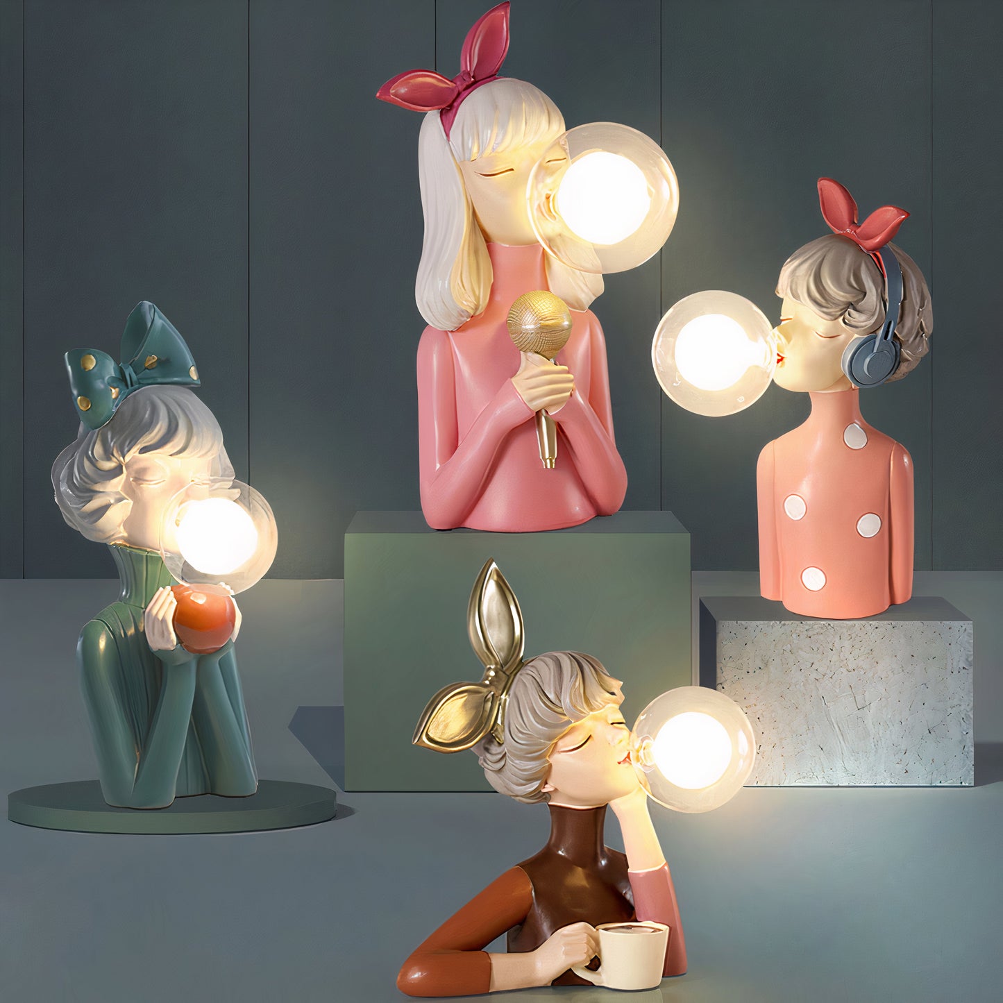 Skorter | Handmade Table Lamp - CraftGlow