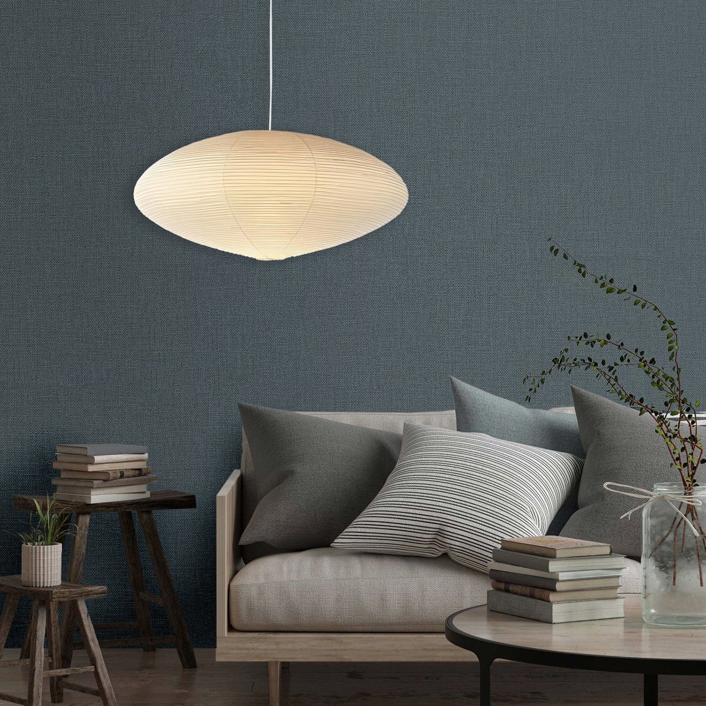 Harmony Sphere Pendant Light - Akari 21A Pendant Light - SKØRTER