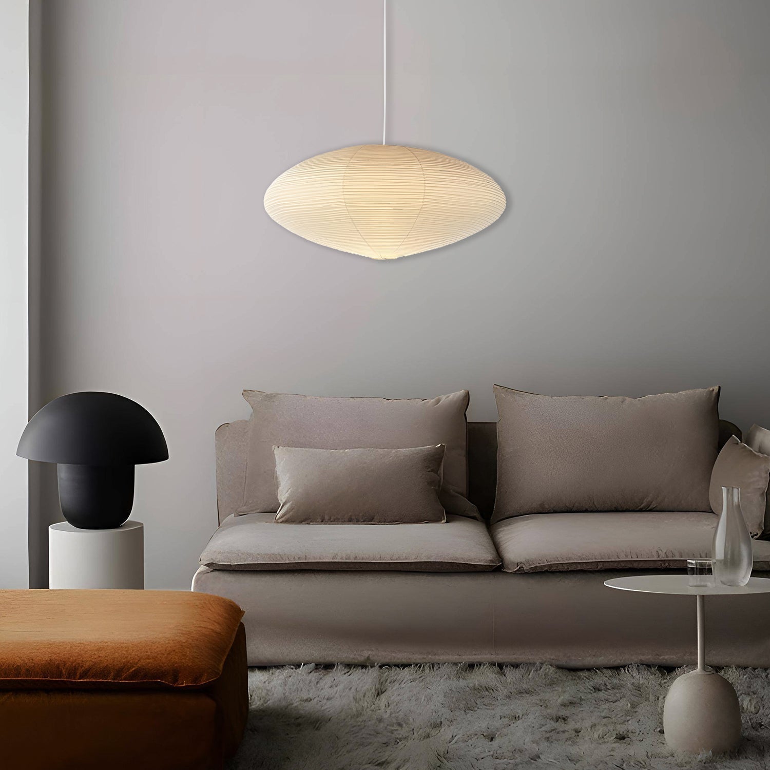 Harmony Sphere Pendant Light - Akari 21A Pendant Light - SKØRTER