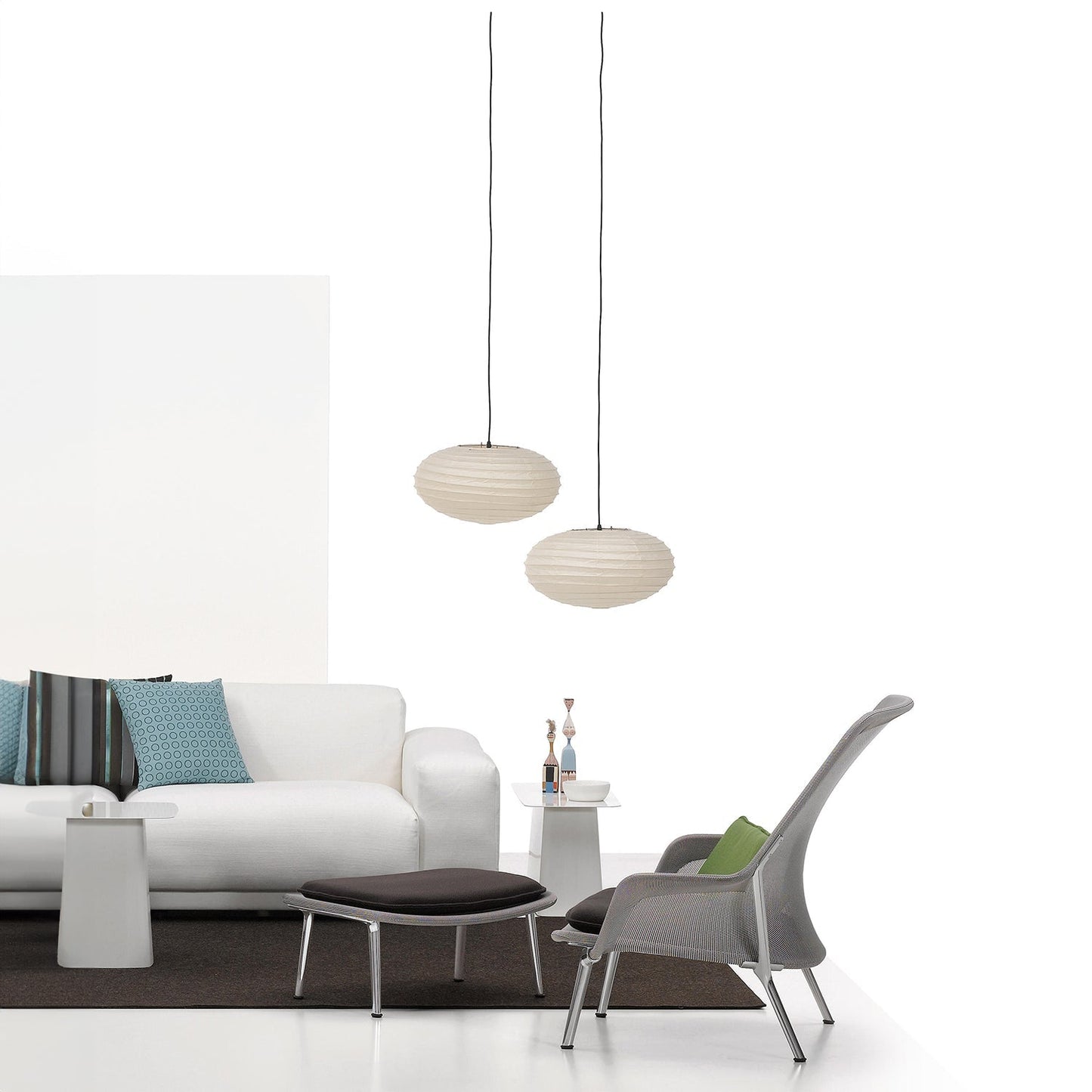 Harmony Sphere Pendant Light - Akari 21A Pendant Light - SKØRTER