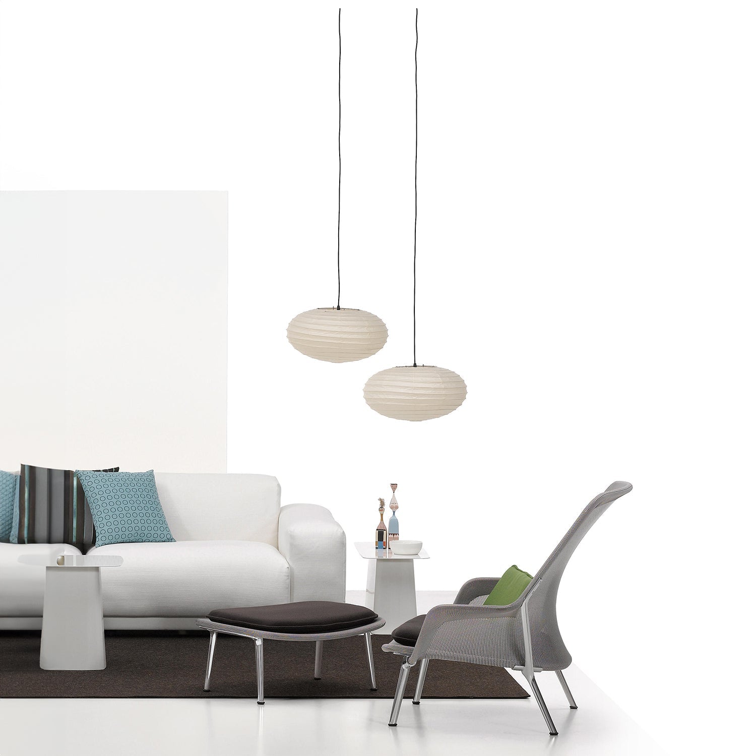 Harmony Sphere Pendant Light - Akari 21A Pendant Light - SKØRTER