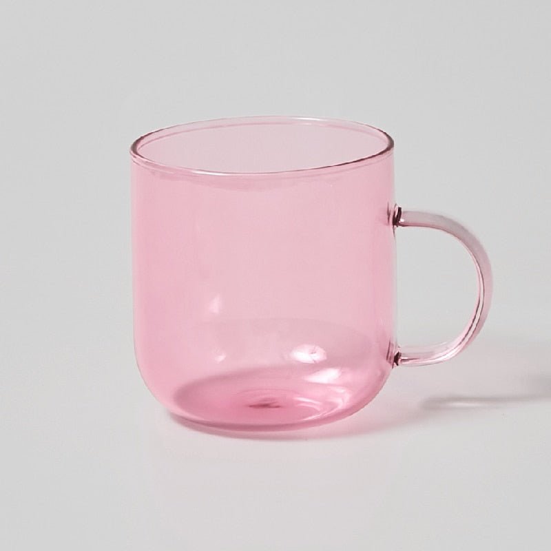 Skorter | Heat-resistant colorful glass coffee mug