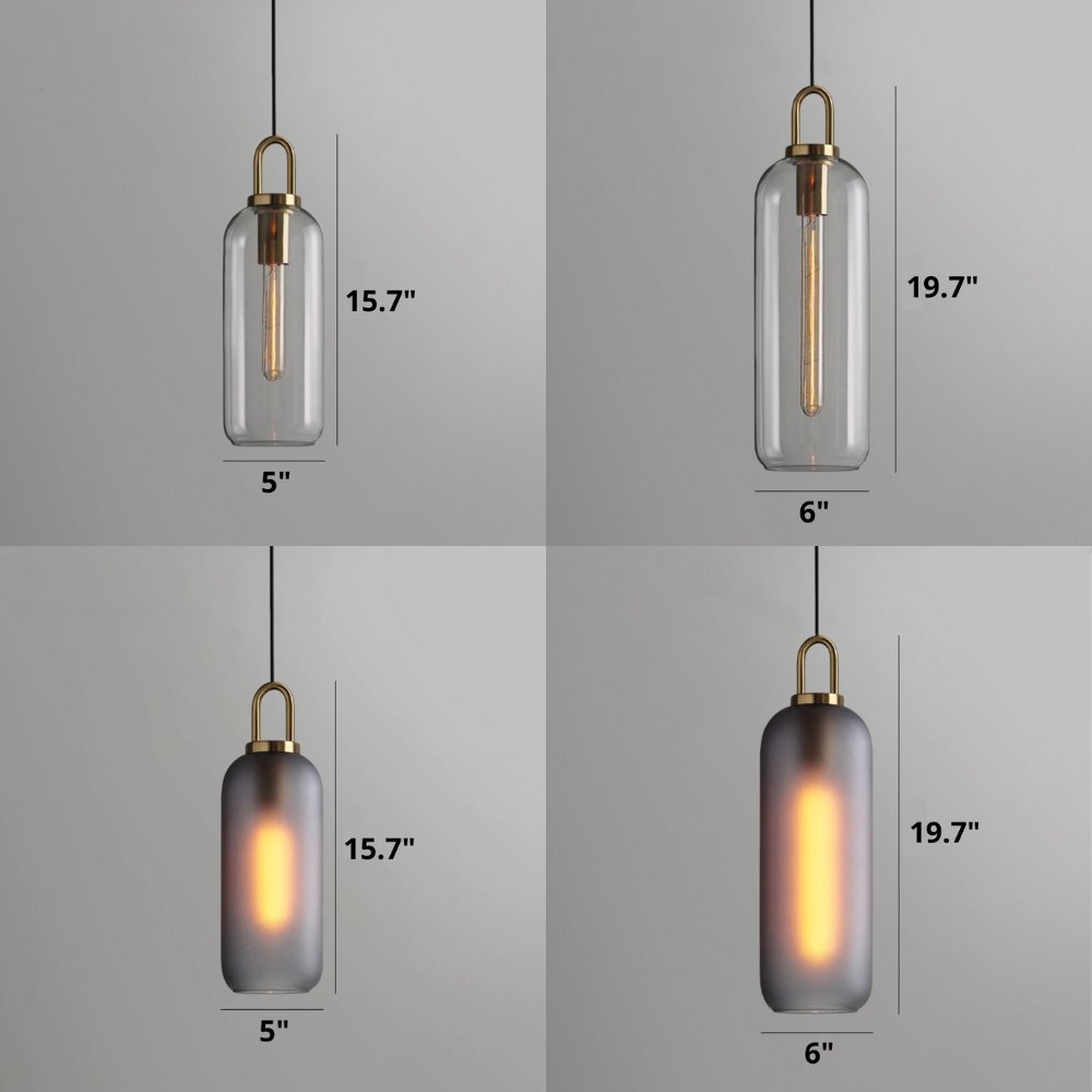 Hilde - Modern Glass Pendant Lights - SKØRTER