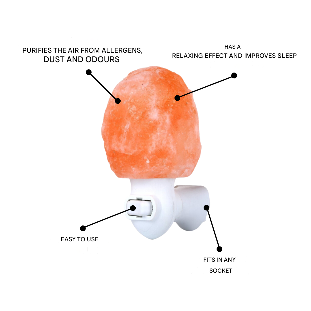 Skorter | Himalayan Salt Lamp for Relaxation and Air Purification - ZenGlow