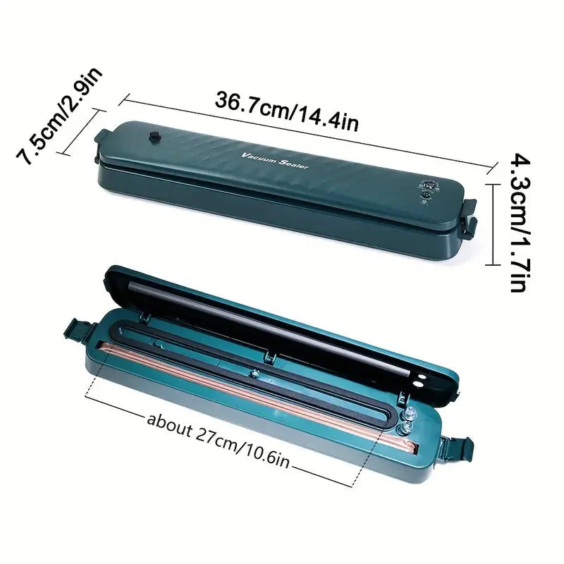 Skorter | Home Automatic Food Sealing System - Dual Mode (Sealed & Vacuum)