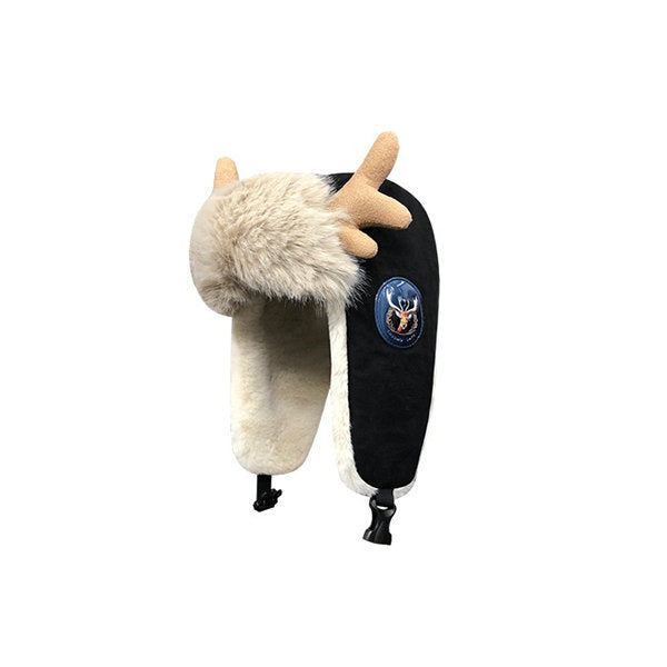 Skorter | Deer Antler Winter Earflap Hat