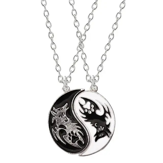 Skorter | 2 Pieces/ Set Chains Choker Broken Heart Jewelry Gift