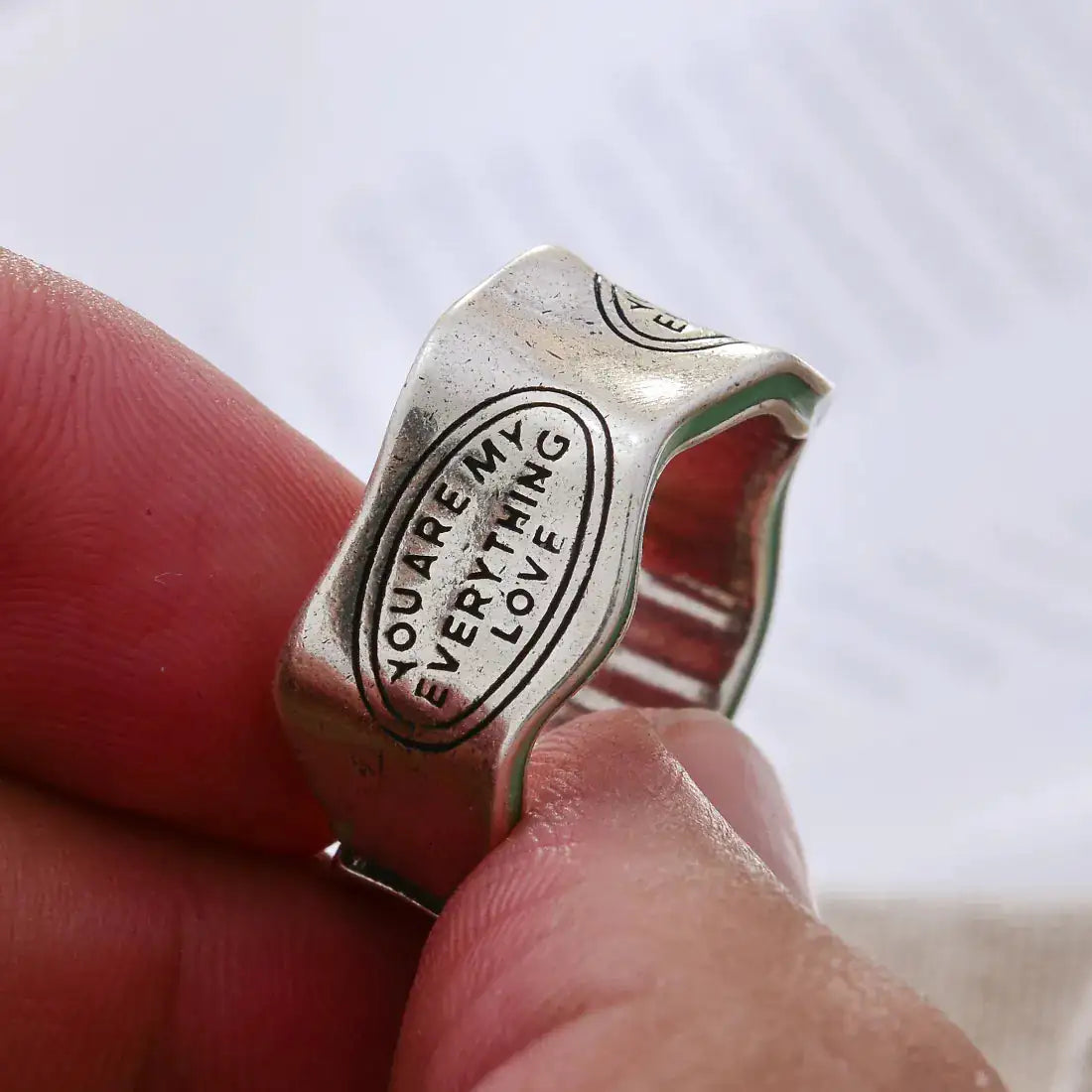 Skorter | "You are my everything love" Ring