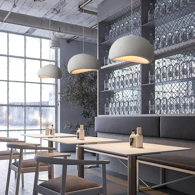 Skorter | LED Pendant Lamp - Nordic Wabi Sabi Design - Adjustable Lighting Fixture for Home Decor & Modern Interiors