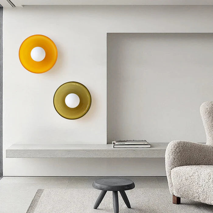Skorter | LED Round Flush Mount Ceiling Light Fixture - Modern Energy-Efficient Lighting for Contemporary Home Décor & Low Ceilings