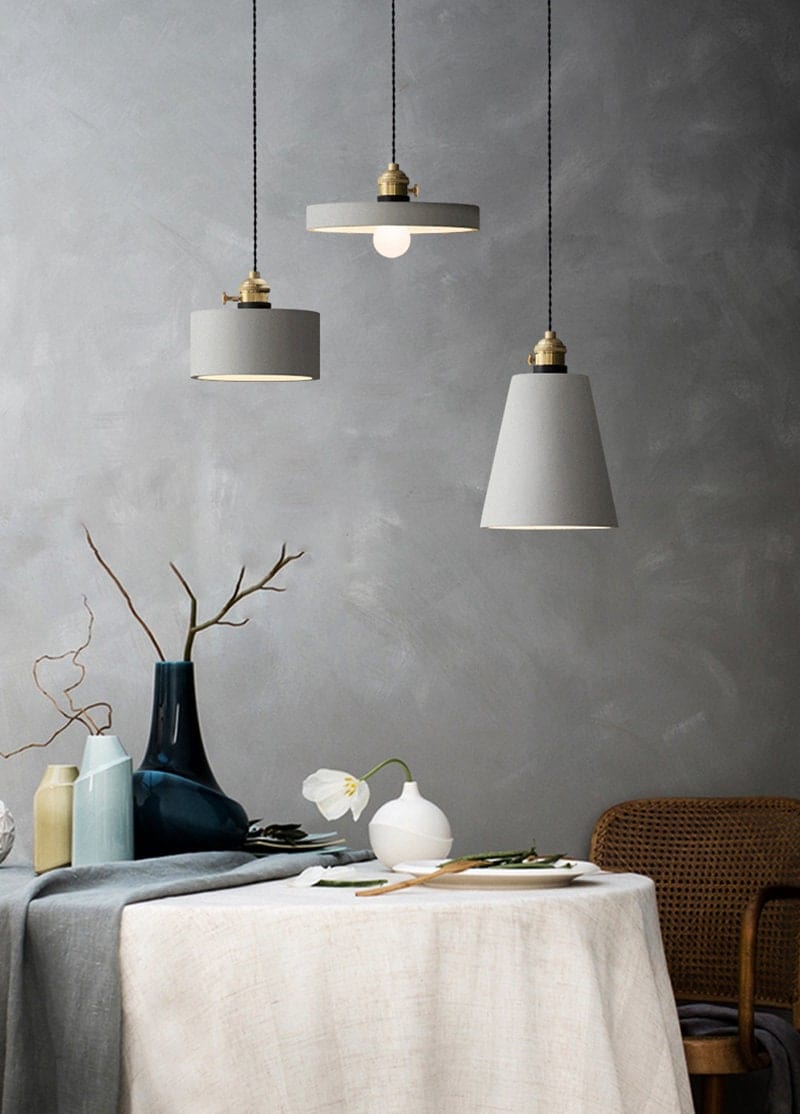 Skorter | Nordic Industrial Concrete Pendant Lamp