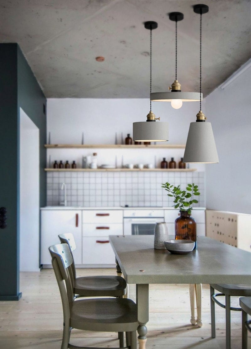 Skorter | Nordic Industrial Concrete Pendant Lamp
