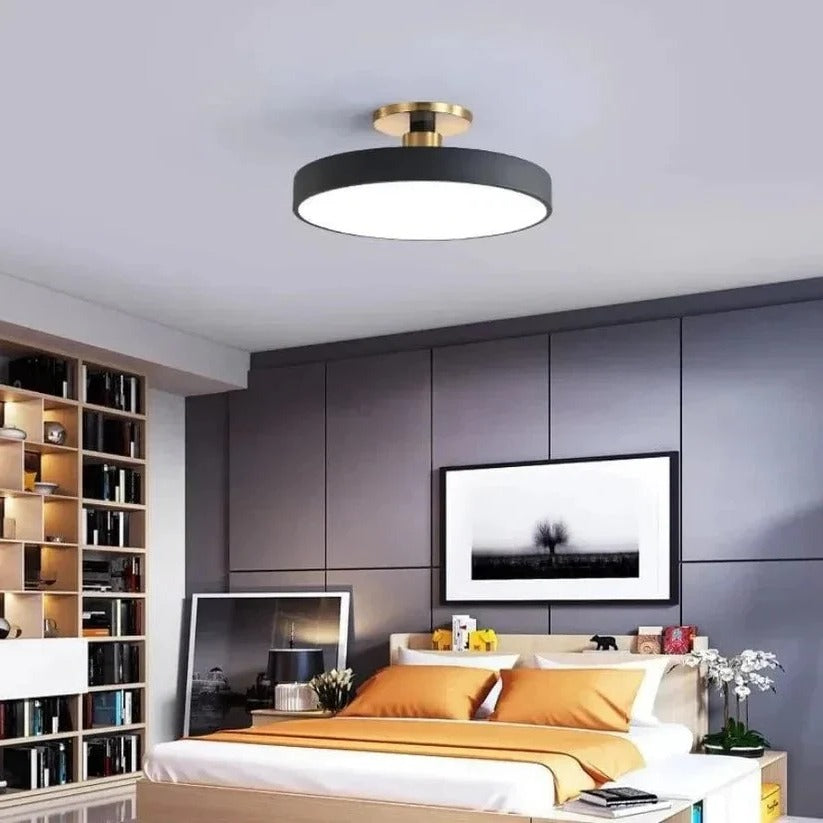 Skorter | Modern LED Ceiling Light with Flush Mount Design for Interior Spaces