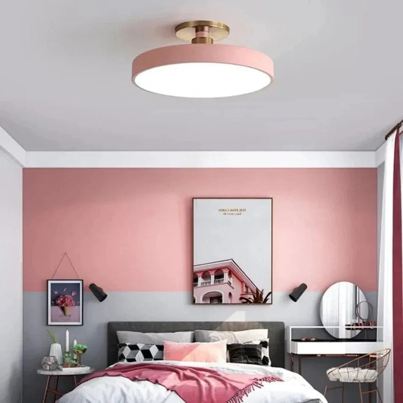 Skorter | Modern LED Ceiling Light with Flush Mount Design for Interior Spaces