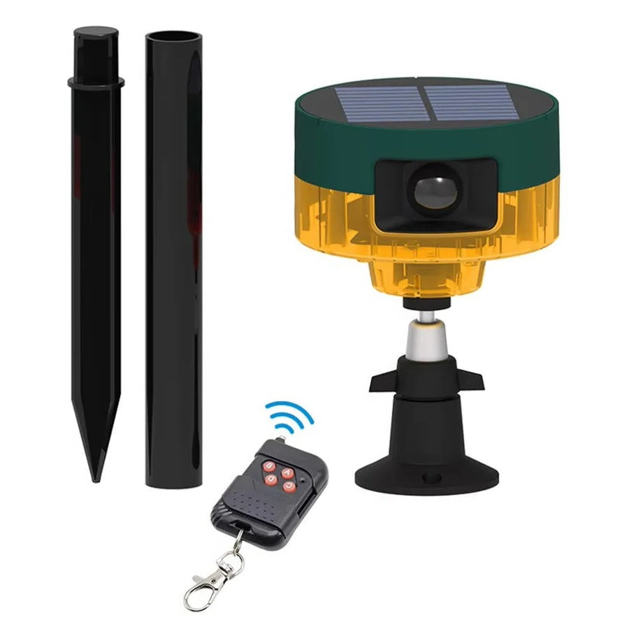 Skorter | 360 Degree Solar Repeller for Pigeon, Bird, Wild Boar, Rabbit and Deer