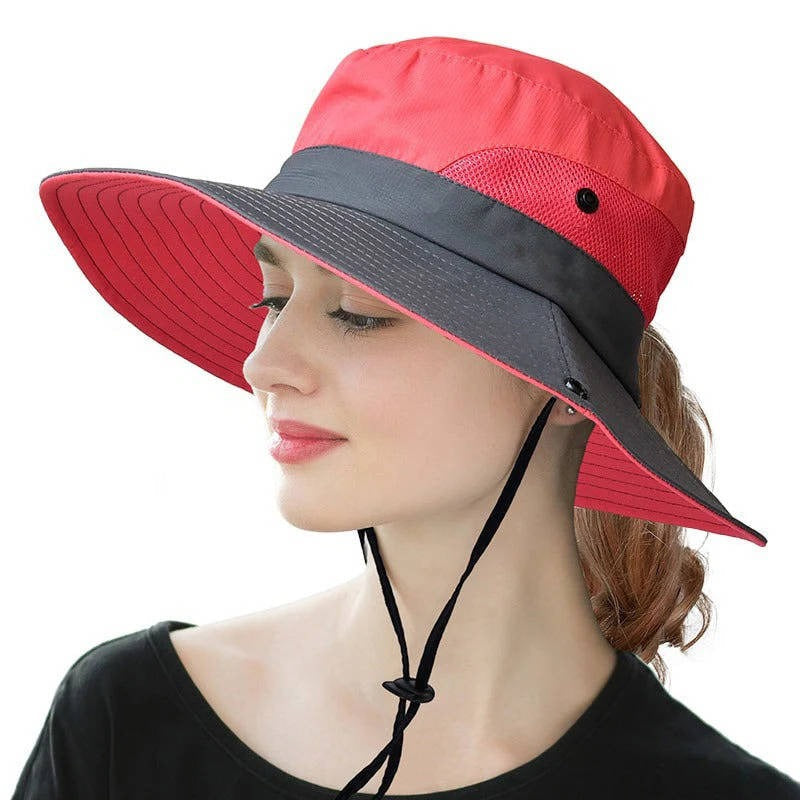 Skorter | Foldable Sun Hat, UV Protection Fisherman Style with Adjustable Strap