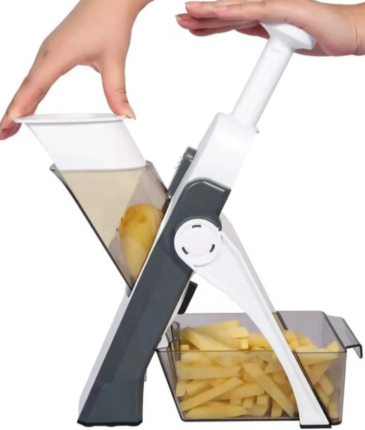 Skorter | 5 in 1 Vegetable Slicer with Collecting Tray