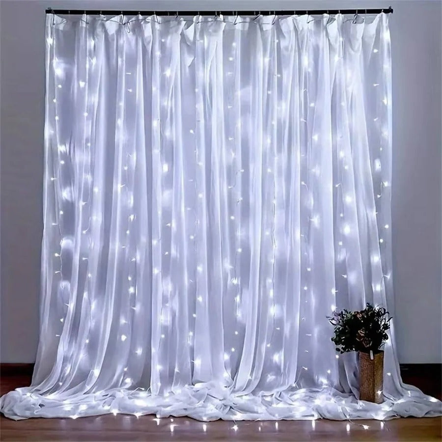 Skorter | Curtain LED Lights with Remote, USB Powered