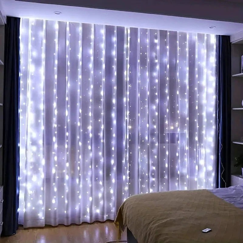 Skorter | Curtain LED Lights with Remote, USB Powered