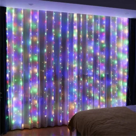 Skorter | Curtain LED Lights with Remote, USB Powered