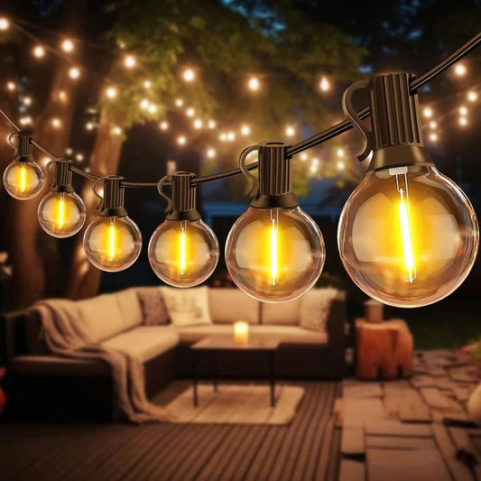 Skorter | Outdoor LED Bulb String Lights for Home and Events