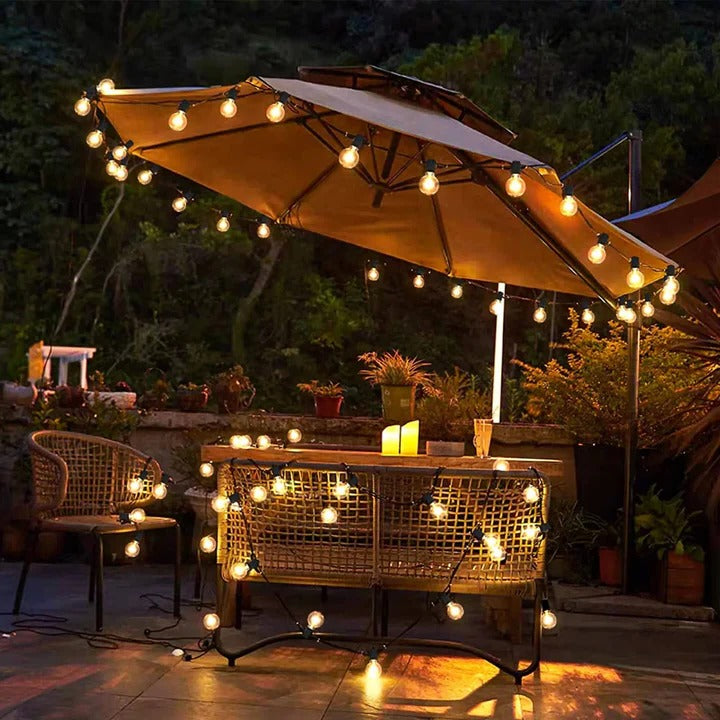 Skorter | Outdoor LED Bulb String Lights for Home and Events