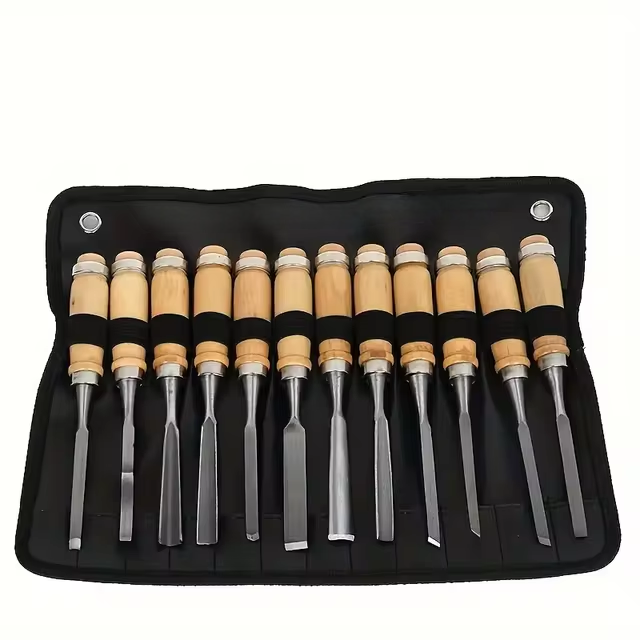 Skorter | 12 Pieces Wood Carving Chisels Set
