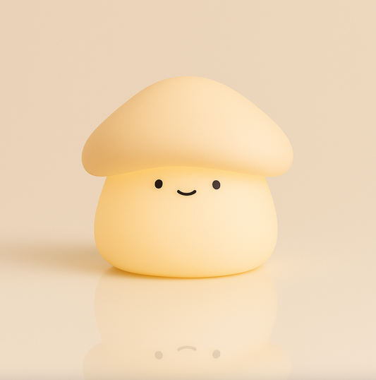 Skorter | Paddie Mushroom Night Light – Soft Silicone Lamp for Kids