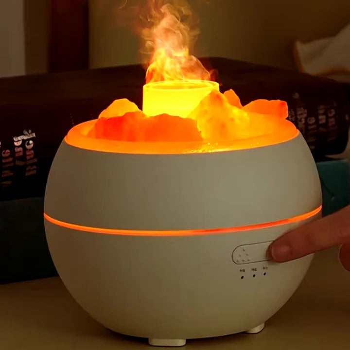 Skorter | 3 in 1 Salt Lamp Essential Oil Diffuser