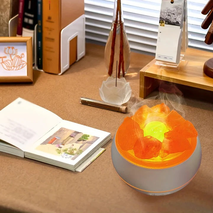 Skorter | 3 in 1 Salt Lamp Essential Oil Diffuser