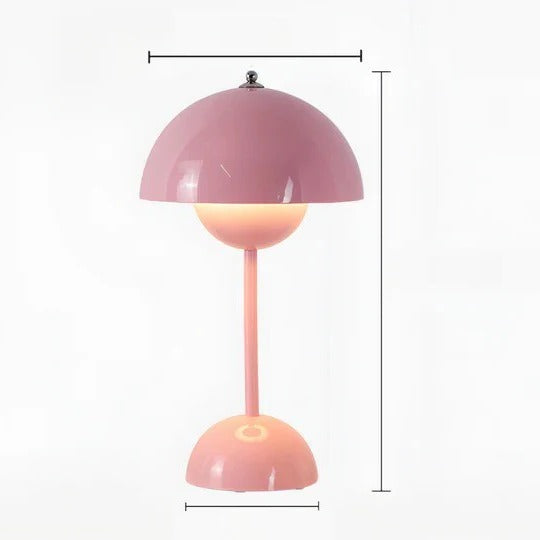Skorter | Modern Nordic Mushroom Lamp with Soft Ambient Lighting