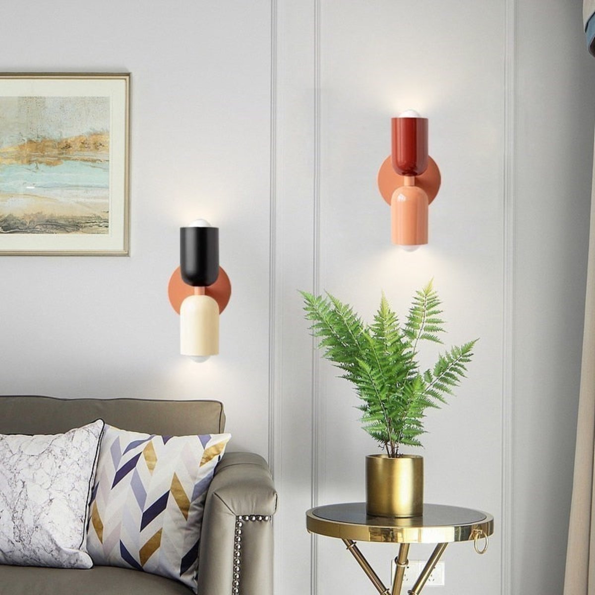 Skorter | NordicGlow Wall Light – Minimalist Scandinavian LED Wall Lamp for Home