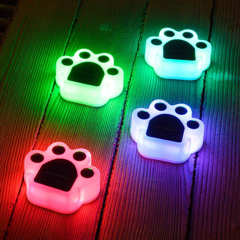 Skorter | Wireless Solar Paw Print Garden Lights - PawsGlow